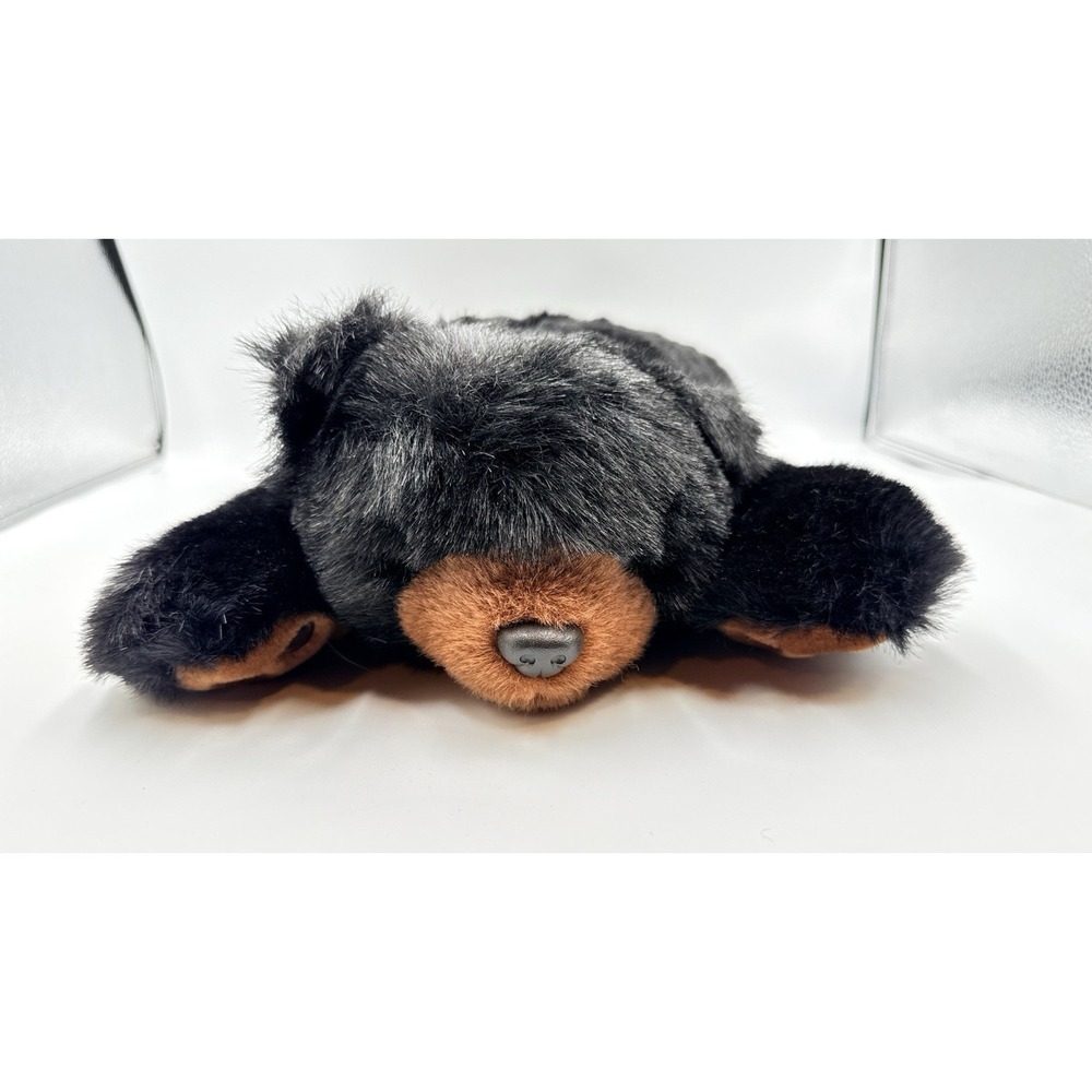 TY Classic Vintage Paws Black Bear 1996 Retired Stuffed Animal 18" Laydown Plush